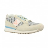 Magasin Le Coq Sportif Lcs R950 W Beige - Chaussures Baskets Basses Femme Paris